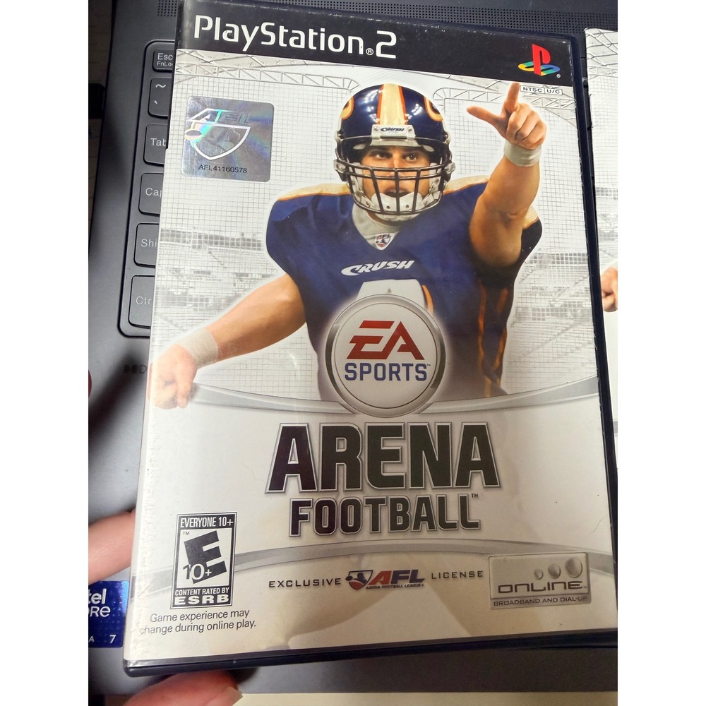 Arena Football EA Sports Sony PlayStation 2 PS2 CIB AFL‎ Licensed SLUS 21337